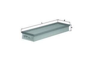 Воздушный фильтр LX 491 Knecht/Mahle