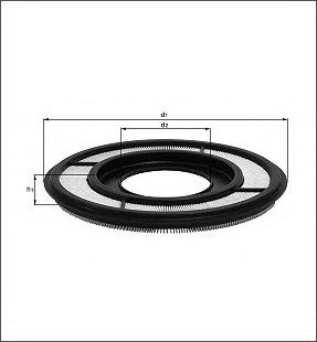 Воздушный фильтр LX 556 Knecht/Mahle