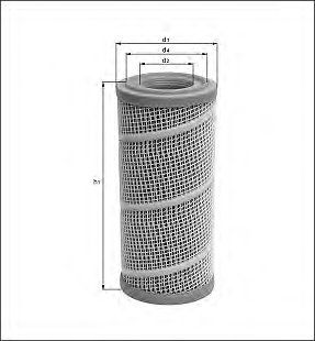 Воздушный фильтр LX 7210/7 Knecht/Mahle