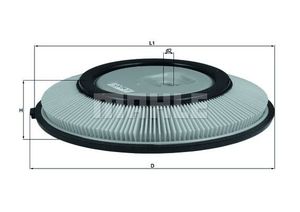 Воздушный фильтр LX 724 Knecht/Mahle