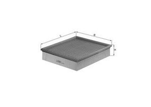 Воздушный фильтр LX 980 Knecht/Mahle