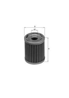 Фильтр масляный OX 407 Knecht/Mahle