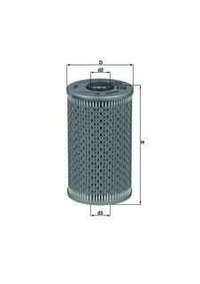 Масляный фильтр OX 96D Knecht/Mahle