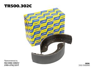 Колодка барабанного тормоза tr500302c Transmaster