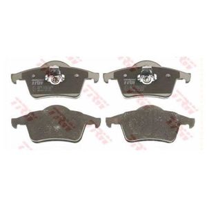 Колодки тормозные задние дисковые к-кт для Volvo S60 2000-2009 GDB1389 Trw/Lucas