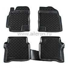 Коврики салона (полиуретан) Nissan Primera (P12) (2002-2008) 61206 Элерон