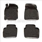 Коврики салона (полиуретан с ковролином) Nissan Tiida (2004-14) SOFT 61226 Элерон
