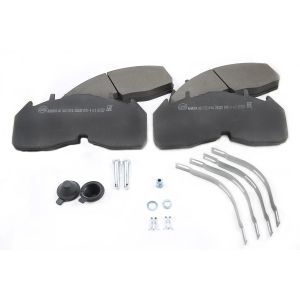 Комплект тормозных накладок с колодкой в сборе для дискового тормоза BPW, дет.AU 332 (WVA 29332) au332 Aurora