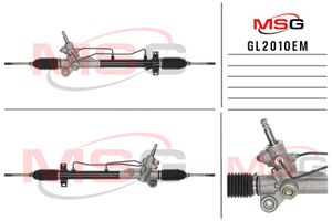 Рулевая рейка с ГУР новая оригинальная Geely MK 2005- GL201OEM GL201OEM Msg