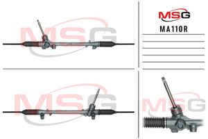 Рулевая рейка без ГУР восстановленная Mazda CX-5 I 2011-2017 MA110R MA110R Msg
