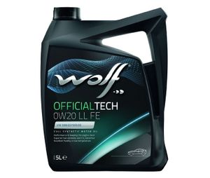 Масло моторное WOLF OFFICIALTECH 0W20 LL FE 5L 8331336 Wolf