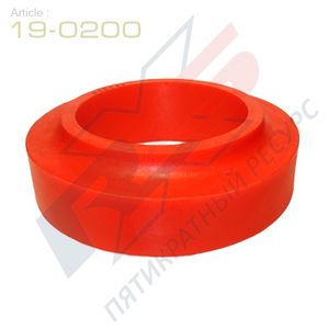 ПРОСТАВКА ПРУЖИНЫ ПЕРЕДНЕЙ ПОДВЕСКИ /ВЕРХНЯЯ H+ 25 ММ/ (19-0200) 190200 X5 Resourse