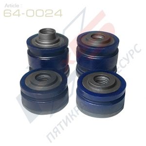 ПОЛИУРЕТАНОВЫЙ сайлентблок  комплект на рейку из 4ед 640024 X5 Resourse