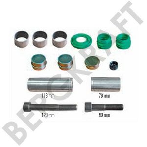 Ремонтный комплект тормозного суппорта BERGKRAFT BK1620003AS, , шт bk1620003as Bergkraft