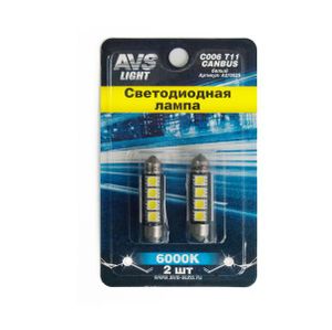 Светодиодная лампочка С006 Т11/белый A07052S a07052s Avs Industrial Co