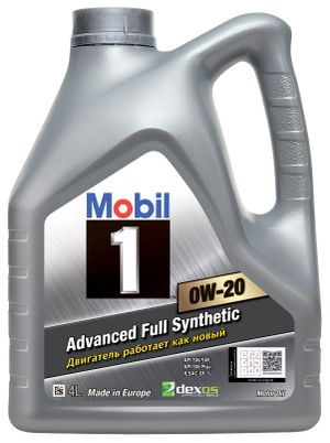 Синтетическое масло MOBIL 1 0w20 4 л. 152559 Mobil