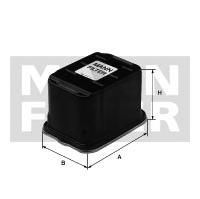 Топливный фильтр WK 13 001 Mann+Hummel