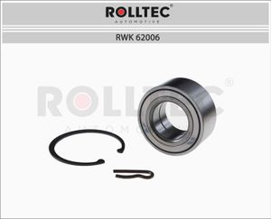 Подшипник ступицы передний 44x82.5x37 CITROEN EVASION (1994-2002), PEUGEOT 806 (1998-2002), FIAT ULY RWK62006 Rolltec