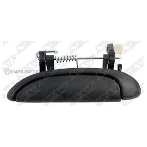 Ручка двери наружная левая для VAZ Lada Largus 2012> qz1549493l Quartz