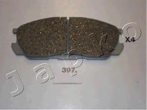 Комплект тормозных колодок, дисковый тормоз 50397 Japko