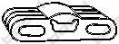 Резинка подвеса глушителя для Opel Corsa B 1993-2000 255-911 Bosal