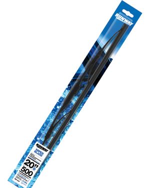 Щетка стеклоочистителя каркасная с графитовым покрытием 500мм RUNWAY rw20f Runway