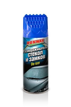 Размораживатель стекол и замков 400мл аэрозоль rw6084 Runway
