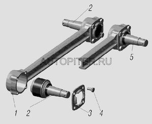 Шарнир РШ РМШ 640-2919024 корот. (Росстар) (АО"АЗ" УРАЛ") 6402919024 УралАЗ