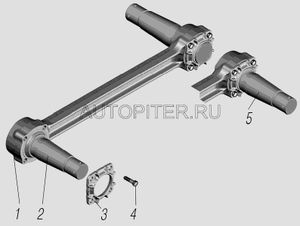 Шарнир РШ РМШ 640-2919024 корот. (Росстар) (АО"АЗ" УРАЛ") 6402919024 УралАЗ