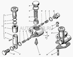 Поршень топливного насоса низкого давления 3321106311 ЯЗДА