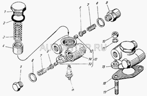 Поршень топливного насоса низкого давления 3321106311 ЯЗДА