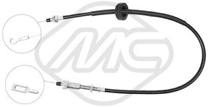 Трос стояночного тормоза центральный для Citroen Jumper 244 2002-2006 80110 Metalcaucho