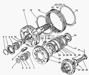 Муфта соединительная/ТМЗ 2021721386 ТМЗ