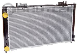 Радиатор системы охлаждения 2170 алюм. под кондиц.   паяный btl0071b Bautler