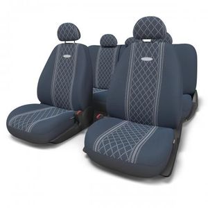 Чехлы универс AUTOPROFI Gobelen жакард (11 предм) синий ромб M gob1105blrombm Autoprofi