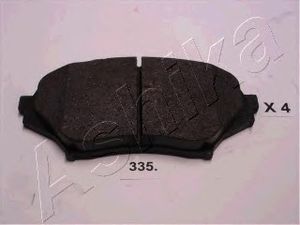 Комплект тормозных колодок, дисковый тормоз 50-03-335 Ashika