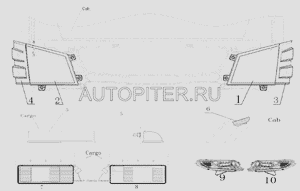 Фара передняя правая Baw Tonik 33463 sy063711010l Baw