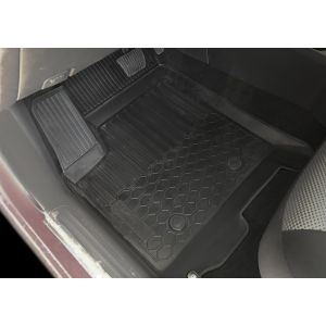 Коврики салона, RIVAL, для Chevrolet Aveo I седан, хэтчбек 2004-2011/Ravon Nexia R3 седан 2015- 11001004 Rival