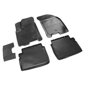 Коврики салона, RIVAL, для Chevrolet Aveo I седан, хэтчбек 2004-2011/Ravon Nexia R3 седан 2015- 11001004 Rival