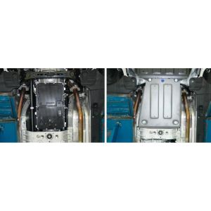 Защита КПП + комплект крепежа, RIVAL, Алюминий, Genesis G90 2019, V - 3.3/Genesis G90 2016-2018,V - 3.3/Hyundai Genesis 2014-2017,V - 3.0 3.8/Genesis 33323551 Rival