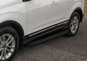 "Порог-площадка ""Premium-Black"" A173ALB + комплект крепежа, RIVAL, Chery Tiggo 5 2014-2016-" a173alb09021 Rival