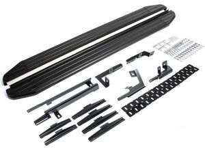 "Порог-площадка ""Premium-Black"" A180ALB + комплект крепежа, RIVAL, Toyota Highlander 2014-2017-" a180alb57061 Rival