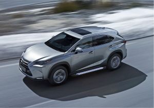 "Порог-площадка ""Bmw-Style"" D173AL + комплект крепежа, RIVAL, Lexus NX 2014-2017" D173AL32021 Rival