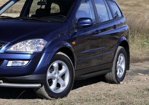 "Порог-площадка ""Black"" F173ALB + комплект крепежа, RIVAL, Ssang Yong Kyron 2007-" f173alb53011 Rival