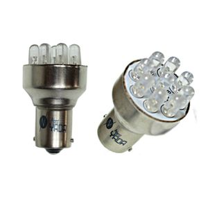 Светодиод S25 (9 LED) 24V BAY15d белый TM NORD YADA 901974 Nord YADA