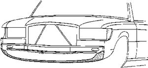 Облицовка передка 3006666 Van Wezel