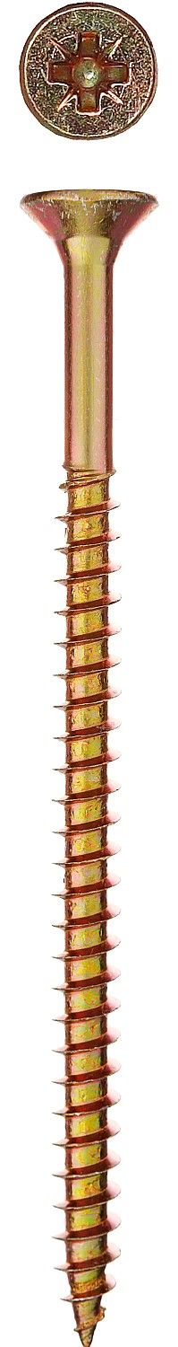 Саморезы СУ-Ж универсальные, 50 х 4.0 мм, 30 шт, желтый цинк, ЗУБР 30039640050 Зубр