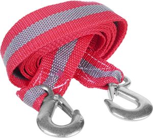 Трос буксировочный ЗУБР ?Мастер?, 2 крюка, сумка, 4м, 5т 612105 Зубр