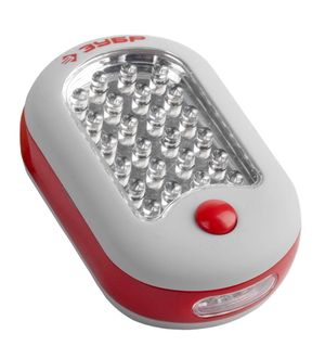 Фонарь светодиодный ЗУБР, 27 LED, магнит, крючок для подвеса, 3ААА 61810 Зубр