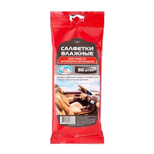 Салфетки для интерьера влажные Autovirazh (30шт.) av018302 AutoVirazh Салфетки для интерьера влажные Autovirazh (30шт.) av018302 AutoVirazh